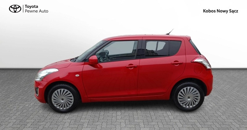 Suzuki Swift cena 34900 przebieg: 143000, rok produkcji 2014 z Piaski małe 106